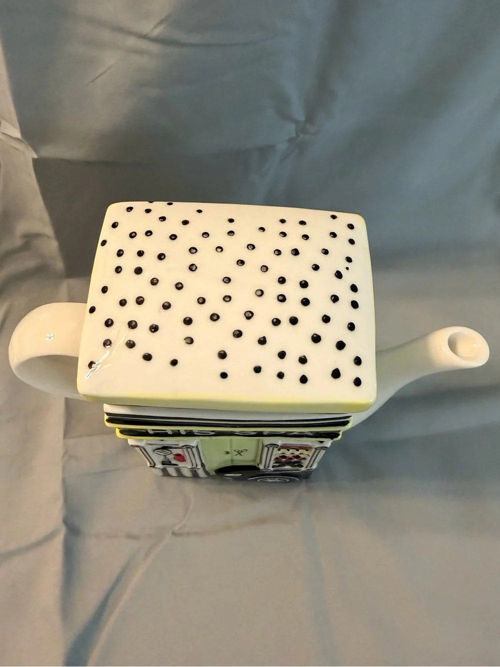 NEW MSRF His Spa Her Spa Ceramic Teapot w/Lid + Twinings Earl Grey Tea Gift